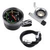 652F Easy To Install Retro Bike Speedometer Counter For Cycling Accurate Speed Aluminum