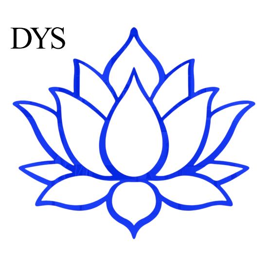 Acrylic Lotus Mirror Wall Sticker Sticker, Flower Decal, Zen Style Chinese Ornament Self Adhesive Decoration for Living Room Bedroom Yoga Studio
