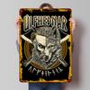 Norse Viking Wolf Warrior Metal Poster Custom Wall Art Retro Vintage Tinplate Signs for Man Cave Coffee Bar Accessories Decor
