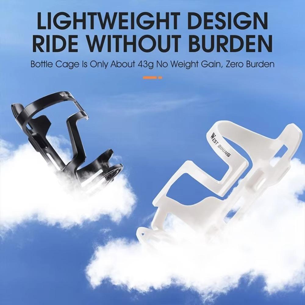 Lightweight Bicycle Water Bottle Holder Non-slip Straps PC Bike Water Bottle Cage Cycling Bottle Bracket for MTB Road Bike