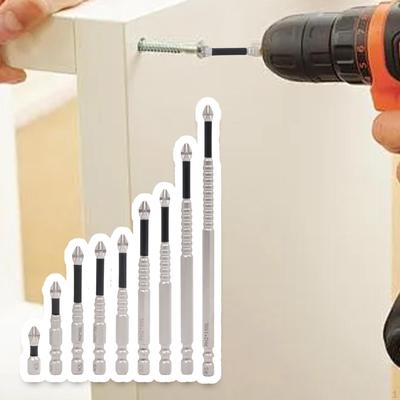 Set di Punte per Avvitatore ad Alta Attrazione Antiscivolo Durezza Forte Durabilità