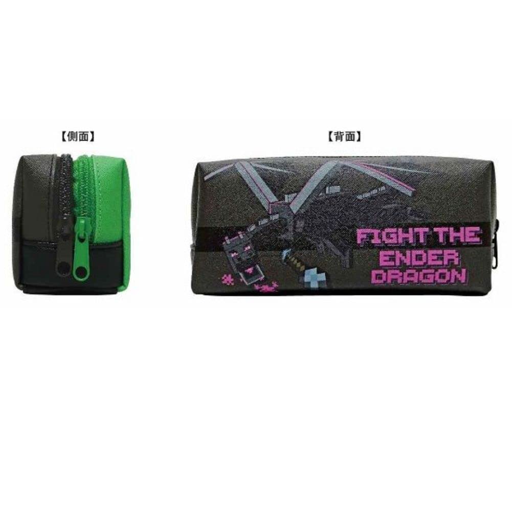 K Company Minecraft BOX Pouch Creeper & Ender Dragon H80 x W190mm x 70mm MCT-BO2-CD