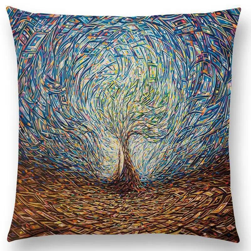 Mexico Style Abstract Cushion Cover Fashion High Quality   Decorative Throw Pillow Case Drop Shipping