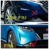 Exterior Parts For Nissan Note E13   Rearview Mirror / Fog Light Foglight Lamp Decor Frame / Door Handle Cover Trim ABS