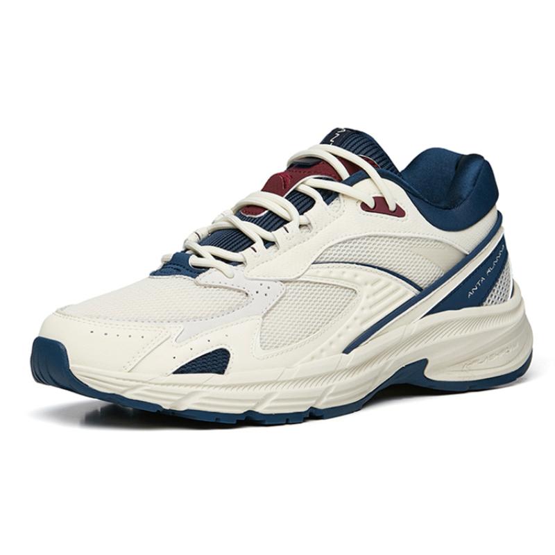 Anta AT951 Low-Top Sports Casual Shoes Men's White Blue Sneakers 912235596-11