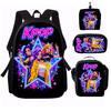 1/2/3/4/5PCS K-POP Girl Group Pattern Backpack Set The Perfect Gift for Fans