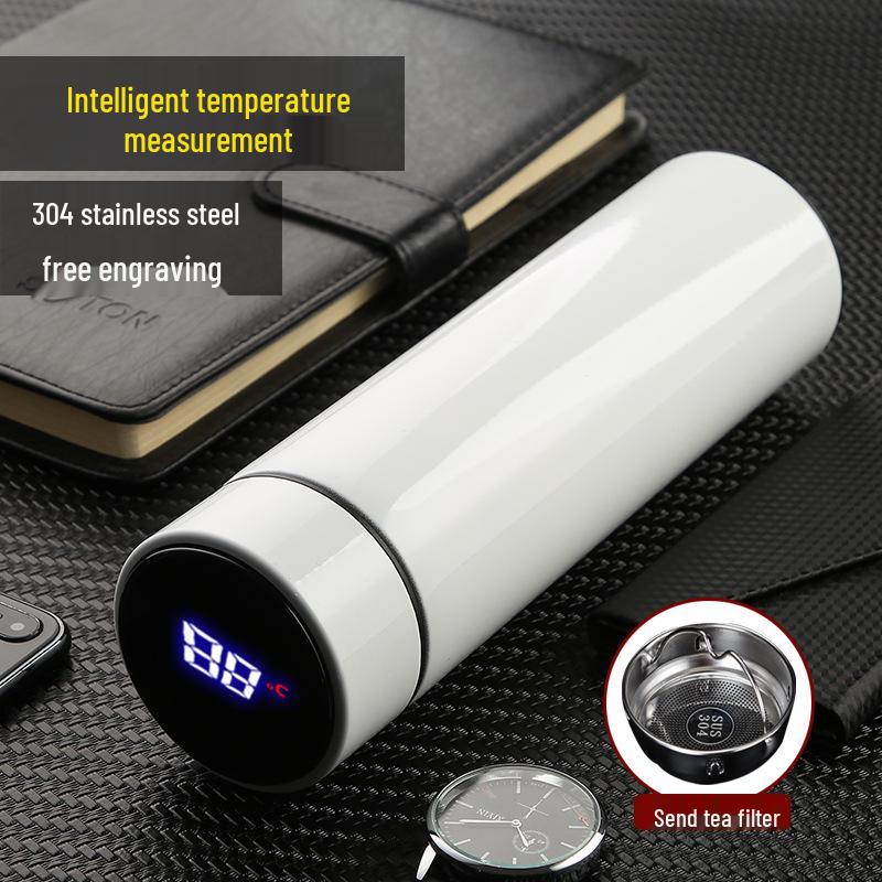 Luxury Smart Temperature Display Insulated Stainless Steel Cup - 316 Creative Design, Ideal Gift.
