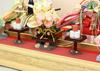 Hina Doll Case Decoration Hina Doll Made by Fujio Shining Hina Wood Grain Acrylic Case Decoration 2526-2B