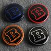 4Pcs 75mm Brabus Logo Car Emblem Wheel Center Hub Cap Accessories For Mercedes Benz AMG Apple W204 GLA GLC CLA W205 W203 W206