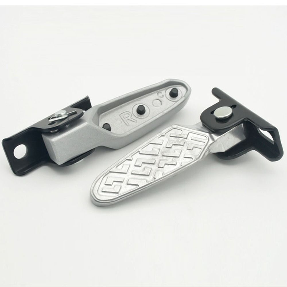 1 pereche de pedale de sprijin pentru picioare modificate din aliaj de aluminiu, 3 stiluri, pentru vehicule General Electric