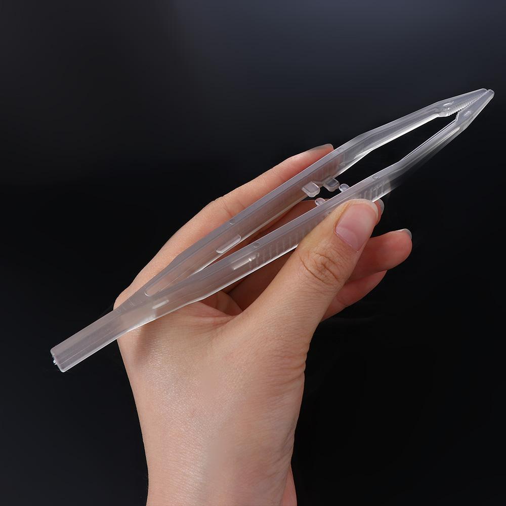 Anti-static Straight Tweezer Animal Feeder Clamp Reptile Feeding Tweezer Tortoise Feeding Tongs