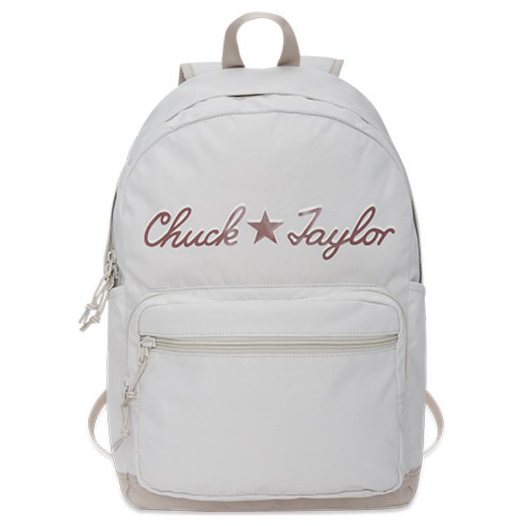 New Converse GO 2 Polyester Backpack Regular Unisex White 10023805185