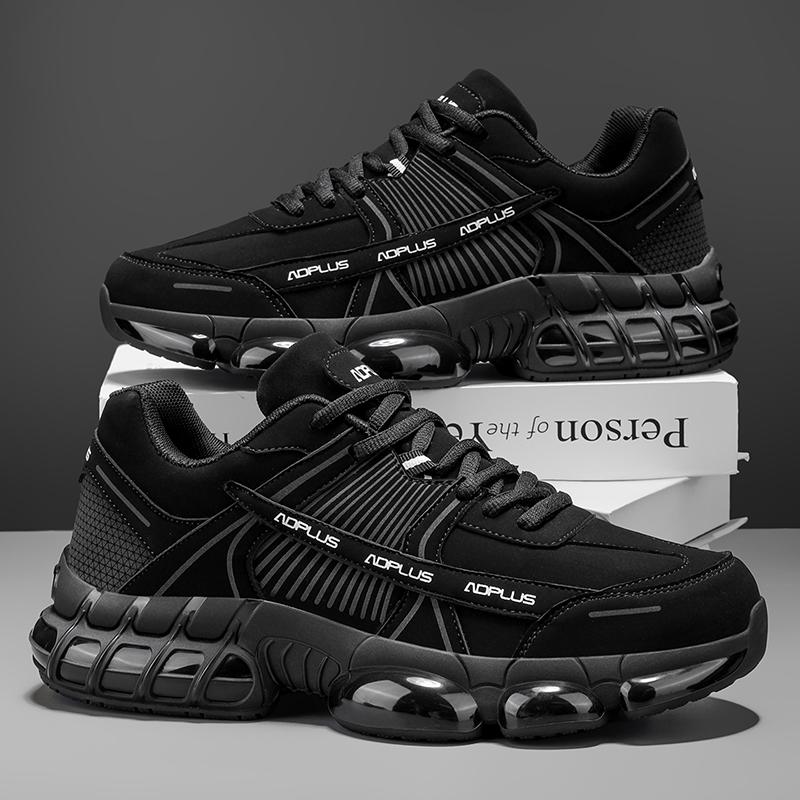 New Men's Waterproof Sports Shoes Youth Non-slip Wear-resistant Casual Shoes Air Cushion Shock-absorbing Running Shoes
