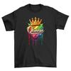 Pride_54 Rainbow Crown Funny T-shirt - Wear Your Crown with Pride! Unisex Printe