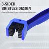 Motorcycle Chain Brush Cleaner Plastic Bicycle/Moto Brush Clean Chain Cleaner Outdoor Scrubber Road Care Tools Motorcycle Parts