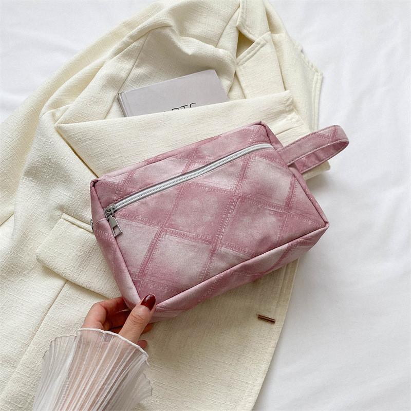 

Elegant And Simple Canvas Handheld Bag Versatile Summer Small Purse For Women світло-рожевий колір