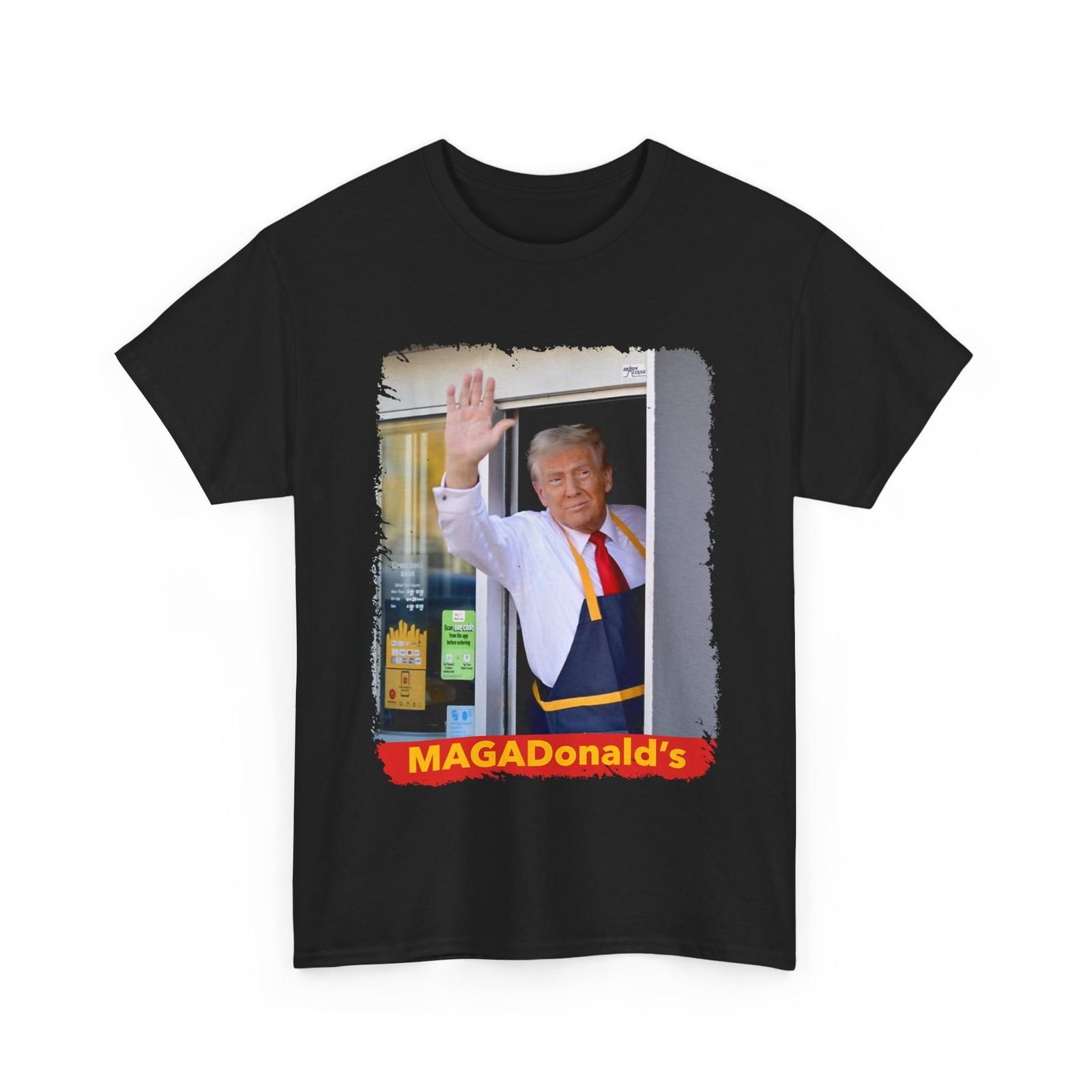 Футболка MAGADonald s Funny Trump Meme 2024, Футболка MAGADonald s Trump 2024 XXXL