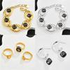 Geometric Crystal Jewelry Set For Women With Silver Copper Finish For Stylish Gift Giving