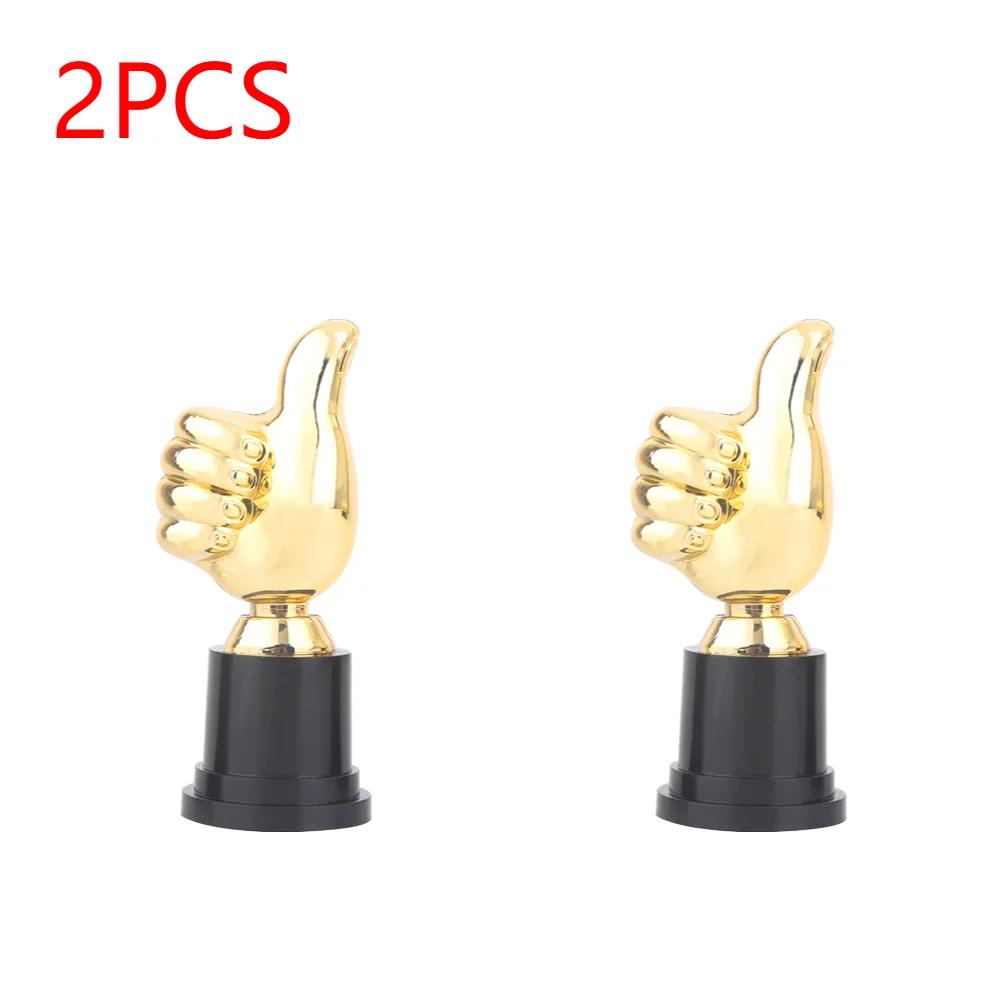 5-1 Stück Mini Auszeichnungen Trophäen Belohnung Daumen Trophäe Spielzeug Kinder Wettbewerb Gewinner Preis Für Kinder Partygeschenke Fußball Pokale