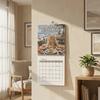 Coil Bound Cat Theme Monthly Calendar 12-Month 12 Monthly Family Planner  Home Decoration