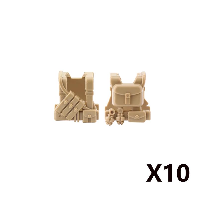 Military Weapons Accessories Building Blocks Russian Special Forces AK Rifles Tactical Bulletproof Vests Equipments Bricks Toys