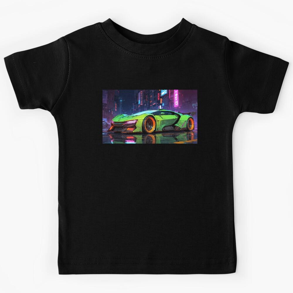 Futuristic Sports Car Kids T-Shirt 120