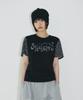 Seulliggeullou Shooting Star Color Block T-Shirt [Black]