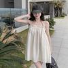 Suspender Vest Skirt Women's Summer New Loose Vacation Style New Small Looking Thin Seaside Wear Top Outside