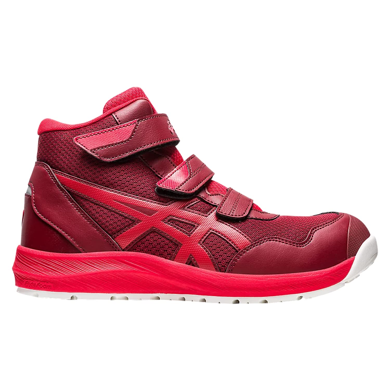 

ASICS Working Winjob CP216 Safety Work Beet Size 3E Shoes, Juice/Classic Red, 26.5 cm,