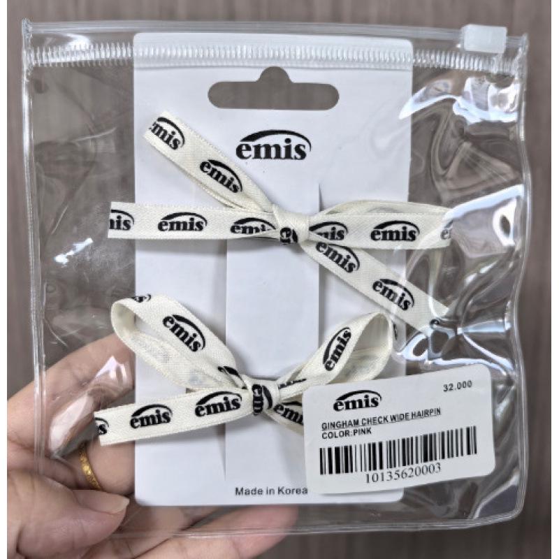 Emis Butterfly Ribbon Hairpin: Multi-Color Mini Clip for Cute Bangs