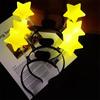 Luminous Yellow Star Headband Glow Stick for Kids' Concerts & Performances