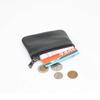 New Minimalist Leather Coin Purse Mini Zipper Key Holder Thin Compact Purse Portable Card Cover For Men Women Pocket Money Pouch