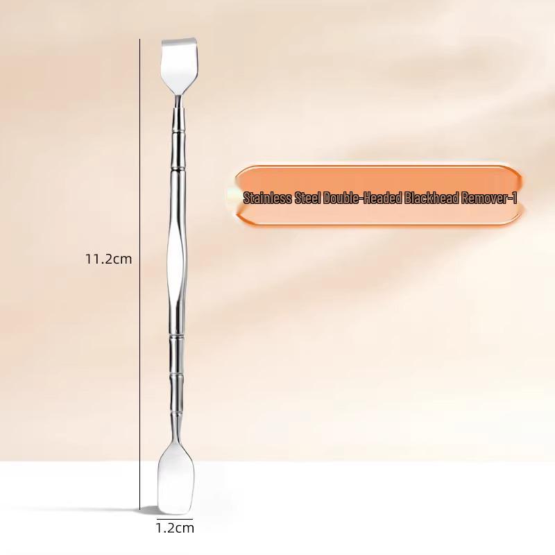 

Двухсторонняя ложка для удаления черных точек: Ручной скребок для фолликулов и инструмент для чистки носа