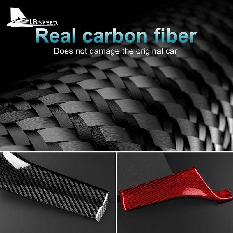 For Subaru Crosstrek 2024 WRX/WRX STI Real Hard Carbon Fiber Main Driver's Left Trim Sticker Interior Car Accessories