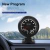 Tachometer Univerzálny 3,75 palcový tachometer so 7 farbami LED 0-8000RPM čierne puzdro a ráfik Tachometer Autometr
