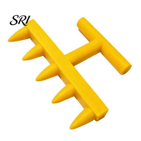 Planting Hole Maker Gardening Punch Seeder 3D Printed Precision Tool for Ergonomic T-Handle Home Vegetable Flower Seedlings Balcony Garden Potted
