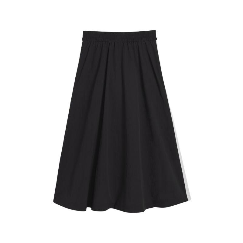 Puma T7 Woven Midi Skirt Fashion Comfortable Soft Skin-Friendly Casual Long Skirt Women Skirts 634064-01