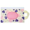 Marushin Barbapapa Love Family Tissue Wet Sheet Perfect for and 5525005200 Case, Case, Portable, Outdoors, Travel, Outings,