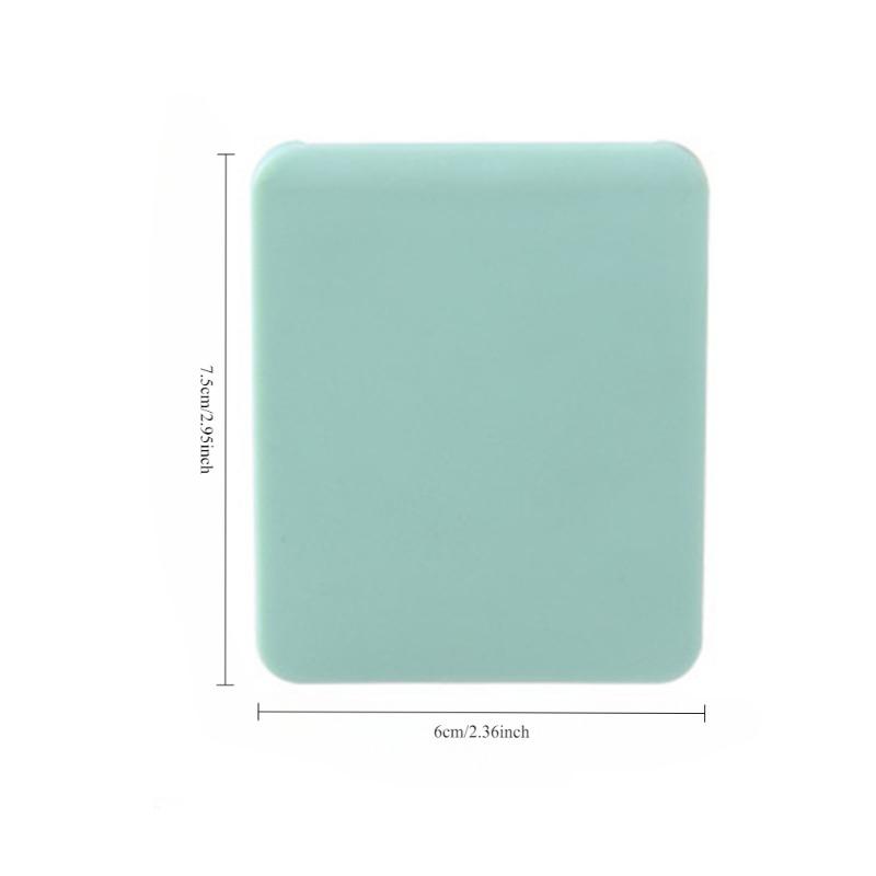 Mirror Foldable Makeup Mirror Portable Double-Sided Mirror Student Dormitory Desktop Small Gift Mini Pocket Mirror  Home Decor