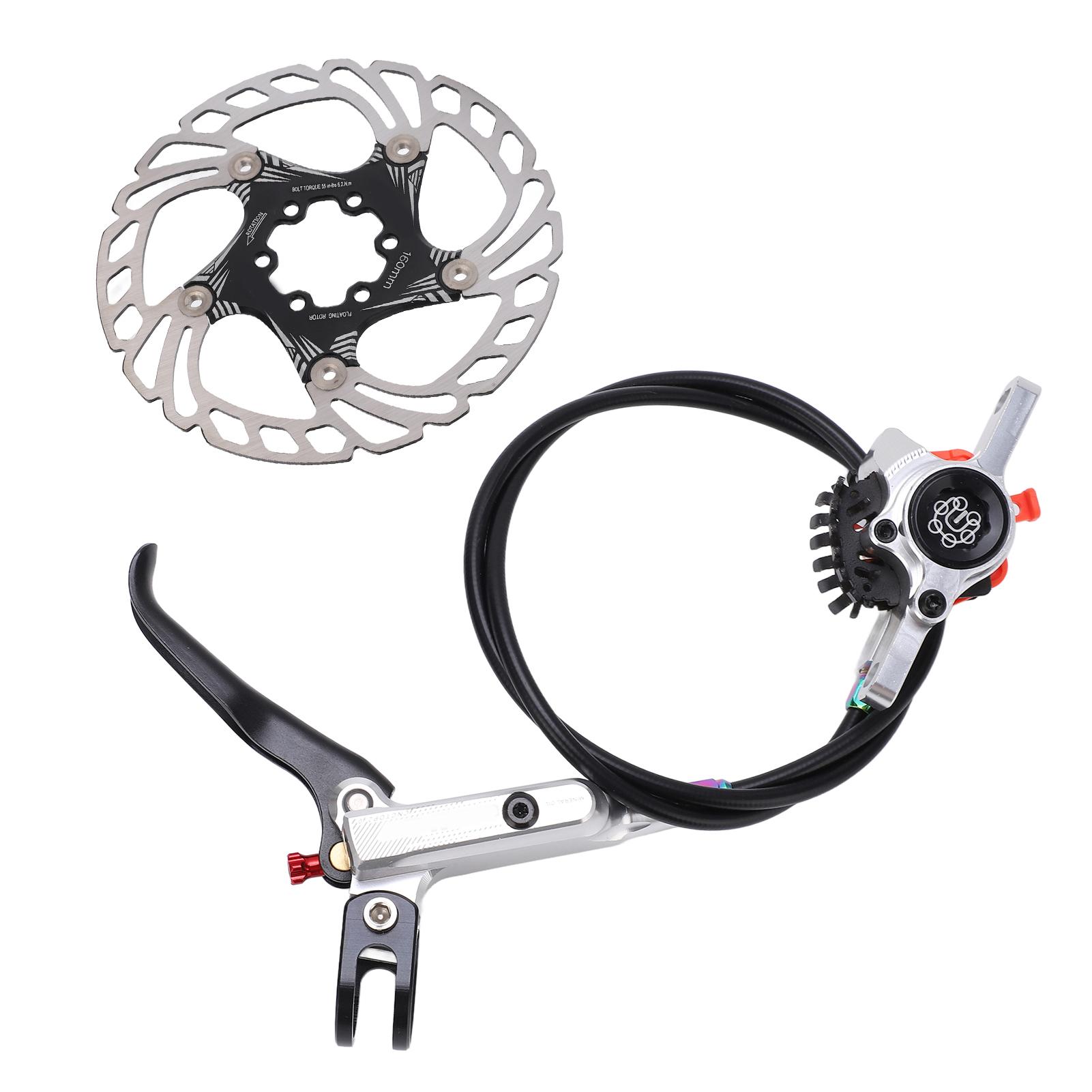 MEIJUN Bicycle Disc Brake Kit Bike Disc Brake Conversion Set for Road Mountain BicyclesSilver