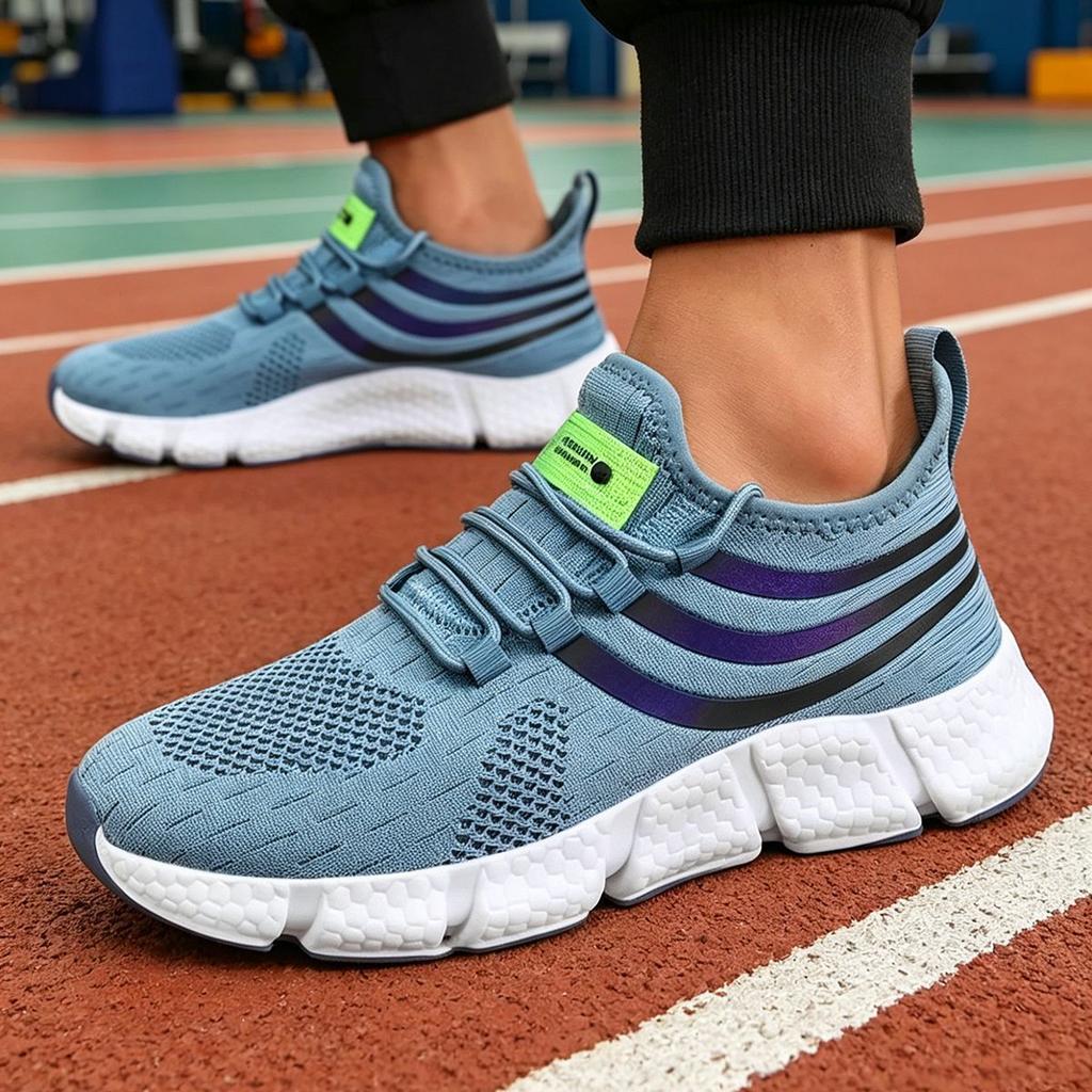 Men Running Shoes Comfortable Sport Shoes Men Trend Lightweight Walking Shoes Men Sneakers Breathable Zapatillas