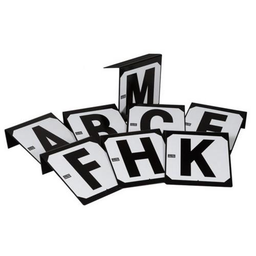 Stubbs Anschraubbare Buchstaben aus Stahlblech