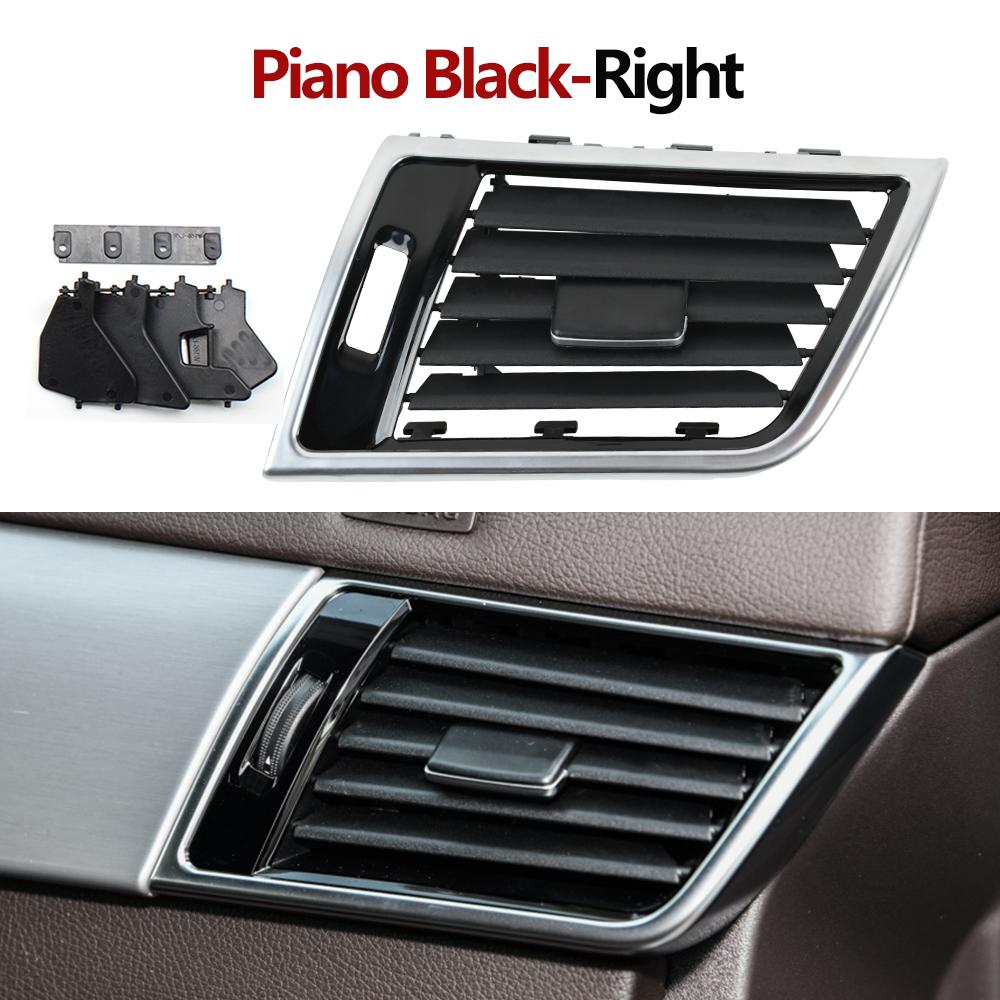 Front Left Right Air Conditioner Chromed AC Vent Grille Outlet Cover Replacement For Mercedes Benz W166 W292 ML GL GLE GLS Class