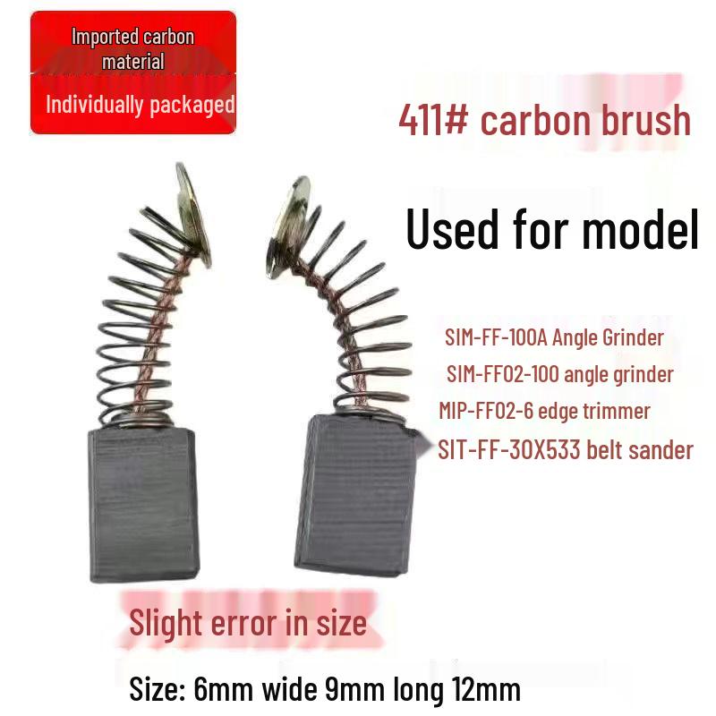 Carbon Brush for Power Tools: Electric Hammer, Cutting Machine, Angle Grinder, Hand Drill, Pistol and Impact Drill