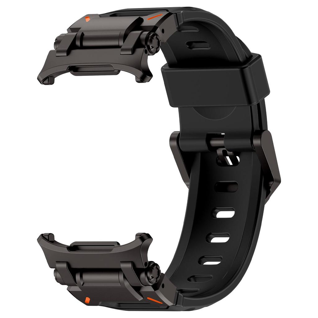 Fluorkautschuk-Armband für Samsung Galaxy Watch Ultra 2026 47mm Sport-Kautschukarmband für Galaxy Watch 7 Ultra 47mm Armband ohne Lücken