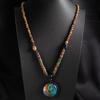 Tibetan Ethnic Sweater Chain Zen Bodhi Necklace: Unisex Retro Scenic Accessory