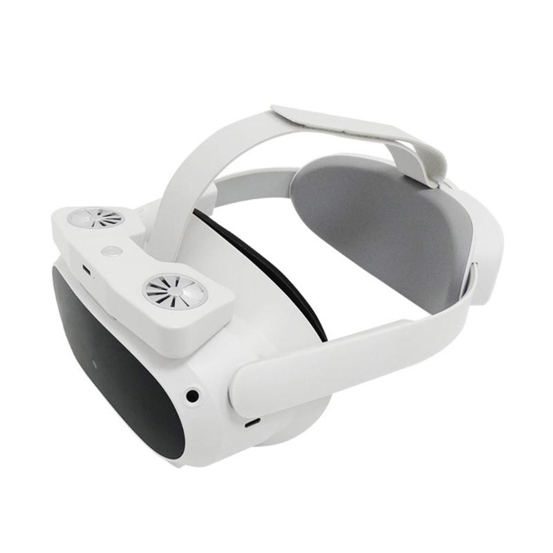 Upgraded VR Fan Air Circulation L Interface for  4 VR Headsets L Interface Air Circulation 2Cooler Fan