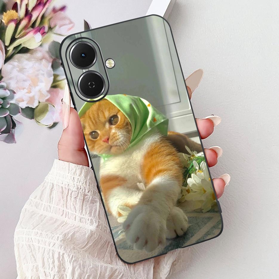For Tecno Spark GO 2 Case LJ7 Popular Painted Cover 6.67'' Soft Silicone Phone Case For Tecno Spark Go2 SparkGo2 Back Cover Bags