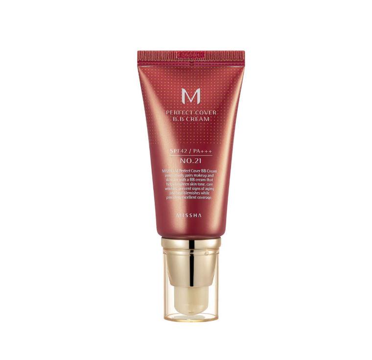

Missha M Perfect Cover BB крем SPF42 PA +++ [№ 21 ярко-бежевый] 50мл