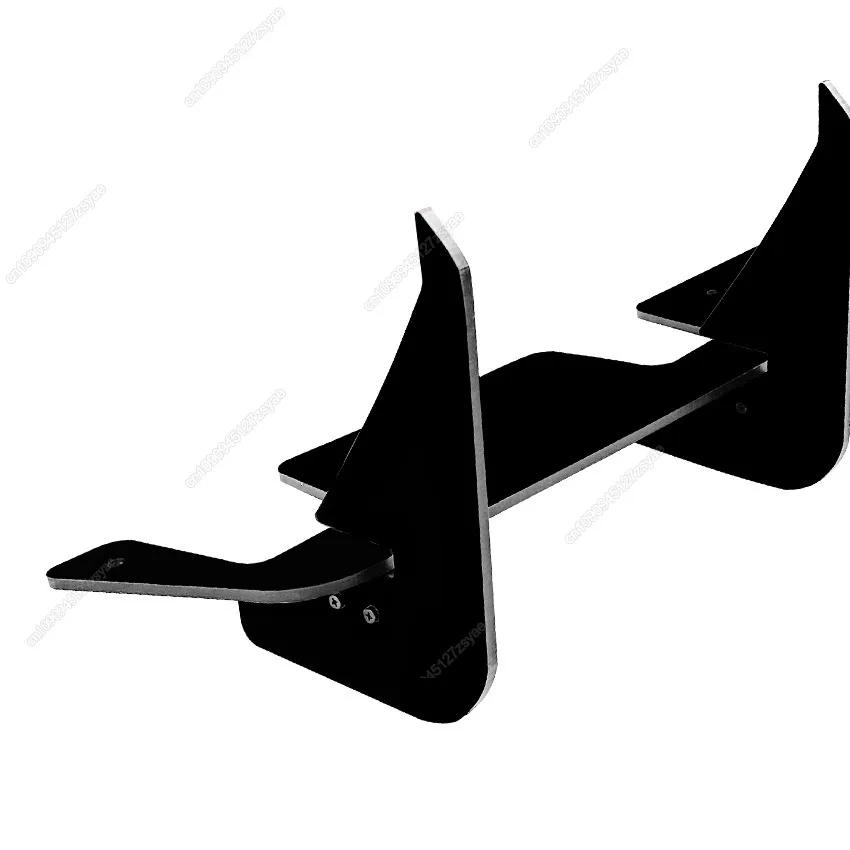 Rear Bumper Lip Diffuser Spoiler Splitter For Mercedes Benz A Class W176 A180 A200 A250 A260 A45 AMG 2013-2018 Hatchback Bodykit